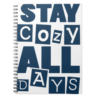Stay Cosy All Days Notebook