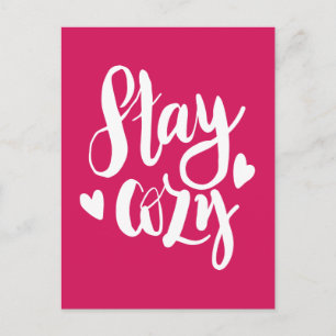 Stay Cosy Postcard