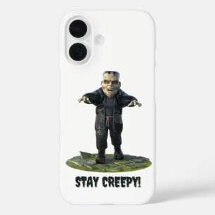 Stay Creepy! Frankenstein's Monster iPhone 16 Case
