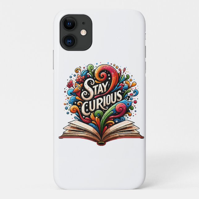 Stay Curious Case-Mate iPhone Case (Back)