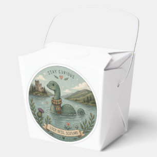 Stay Curious Cosy Cryptid Nessie Loch Ness Monster Favour Box