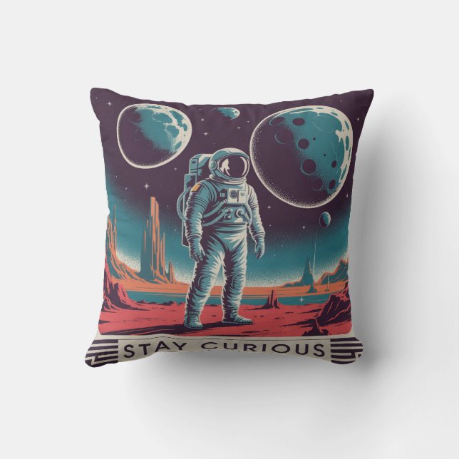 Stay Curious Cushion (Back)