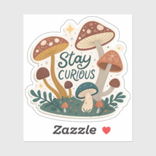 Stay Curious Whimsical Adventure-Inspired Sticke