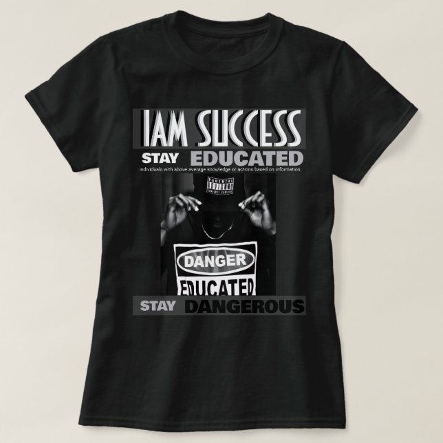 STAY EDUCATED T-Shirt (Design Front)