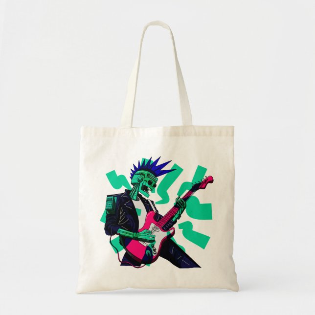 Stay Electric Tote Bag (Front)