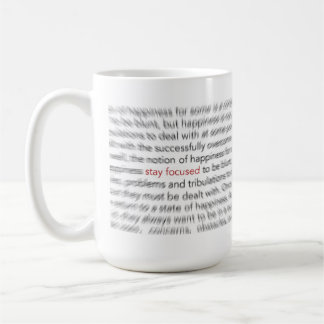 Stay Focused - 8D Living Coffee Mug