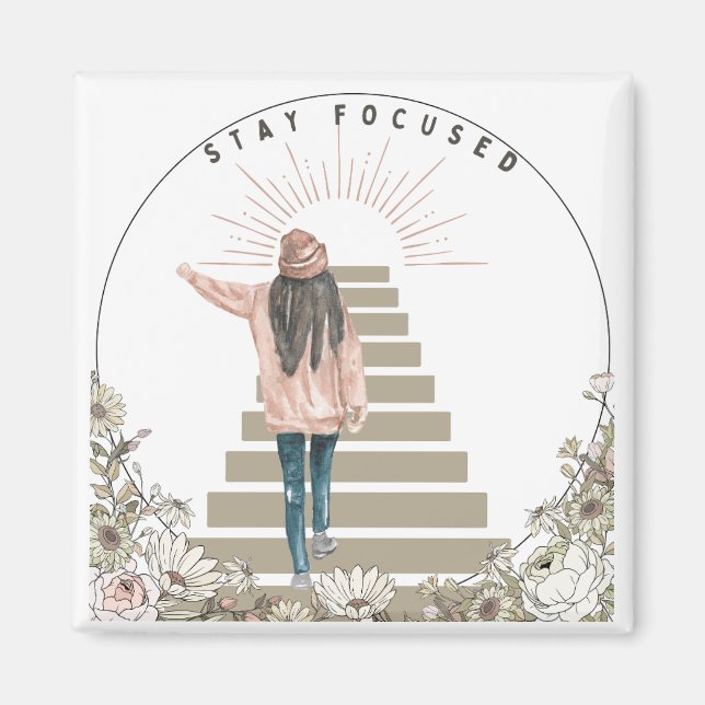 Stay Focused Magnet (Front)