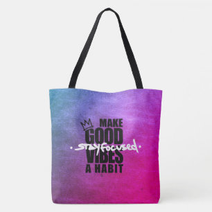 STAY FOCUSED   Tote bag 