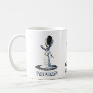 Stay Freaky! Bride of Frankenstein Coffee Mug