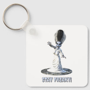 Stay Freaky! Bride of Frankenstein Key Ring