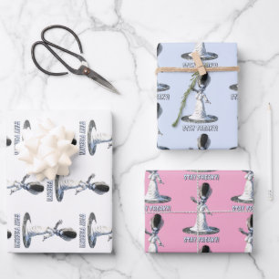 Stay Freaky! Bride of Frankenstein Wrapping Paper Sheet