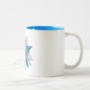 Stay Frosty Coffee Mug (Blue Interior)