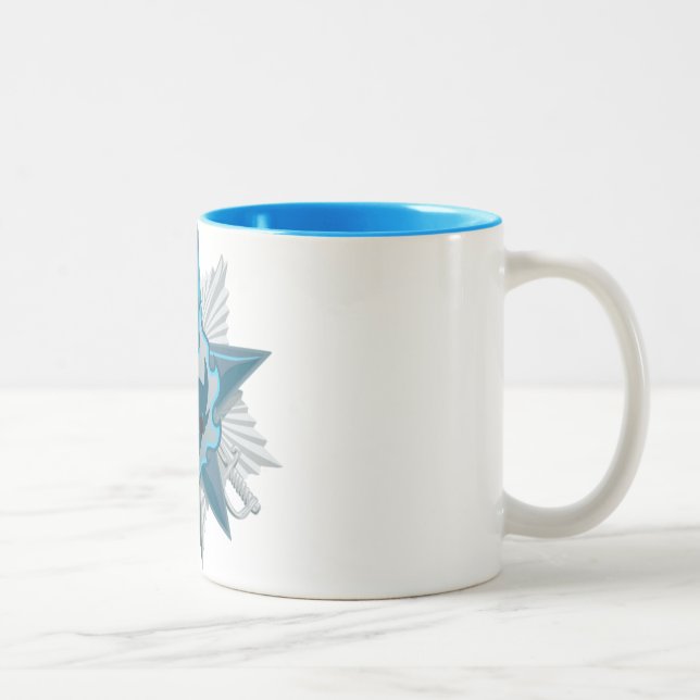 Stay Frosty Coffee Mug (Blue Interior) (Right)
