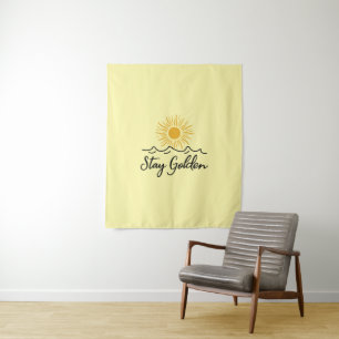 Stay Golden Tapestry – A Touch of Warmth