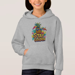 Stay Golden Tropical Pineapple Summer Vibes