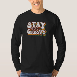 Stay Groovy 60s 70s Tie Dye Hippie Costume T-Shirt