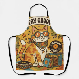 STAY GROOVY Animal Lover Bohemia Apron