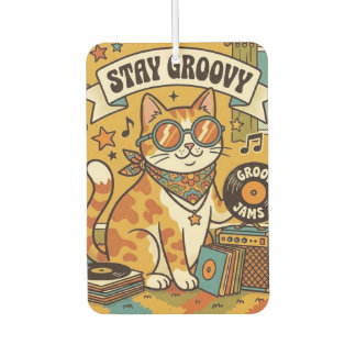 STAY GROOVY | Animal Lover | Bohemia Car Air Freshener