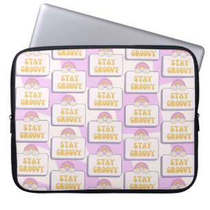 Stay Groovy Laptop Sleeve