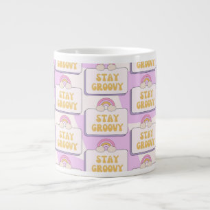 Stay Groovy Large Coffee Mug
