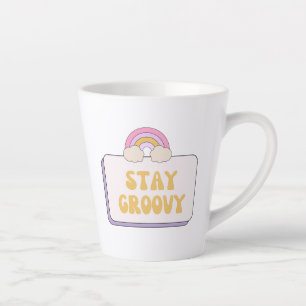 Stay Groovy Latte Mug