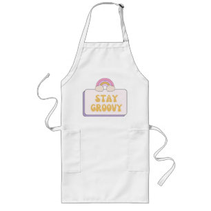 Stay Groovy Long Apron