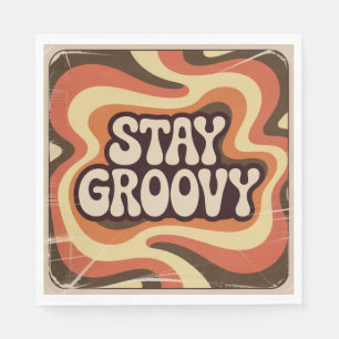 Stay Groovy Napkin
