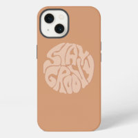 Stay Groovy Retro Beige
