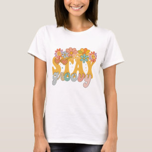 Stay Groovy Retro Hippie T-Shirt
