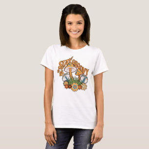 Stay Groovy Retro Mushroom T-Shirt