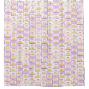 Stay Groovy Shower Curtain