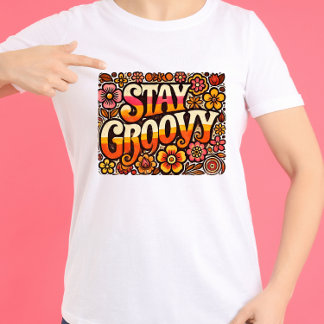 Stay Groovy Tri-Blend Shirt