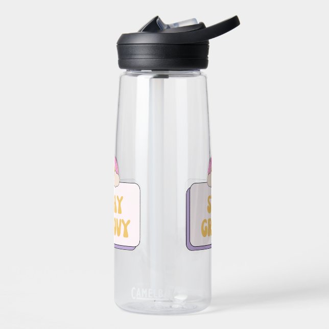 Stay Groovy Water Bottle (Left)