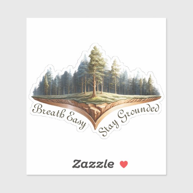 Stay Grounded Relax & Unwind Sticker (Sheet)