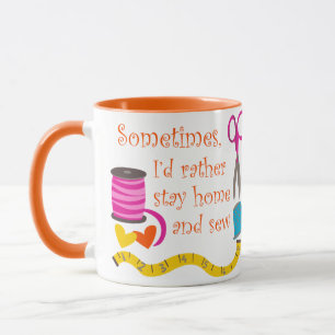 Stay Home and Sew Mug