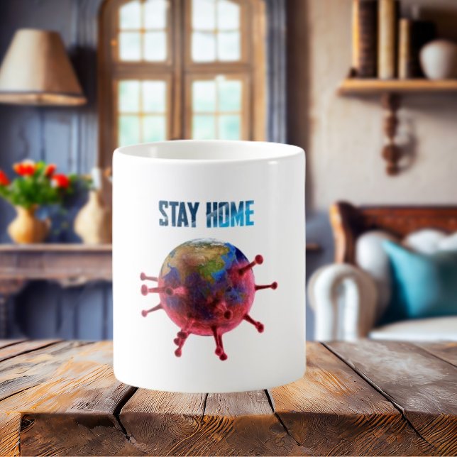 Stay Home Coffee Mug (Creator Uploaded)