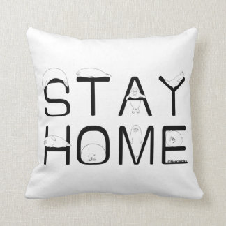 STAY HOME WITH SEAL CUSHION