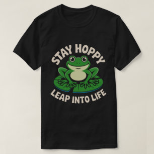 Stay Hoppy Frog Retro Tee
