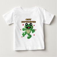 Stay Hoptimistic Cute Frog Pun Funny Frog Lover Gi