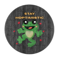 Stay Hoptimistic Cute Frog Pun Funny Frog Lover Gi