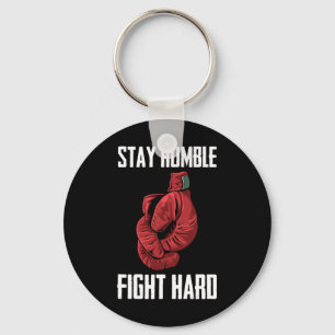 Stay Humble Fight Hard Boxing Gloves - Boxer Key Ring