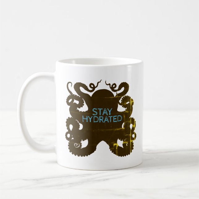 Stay Hydrated Coffee Mug (Left)