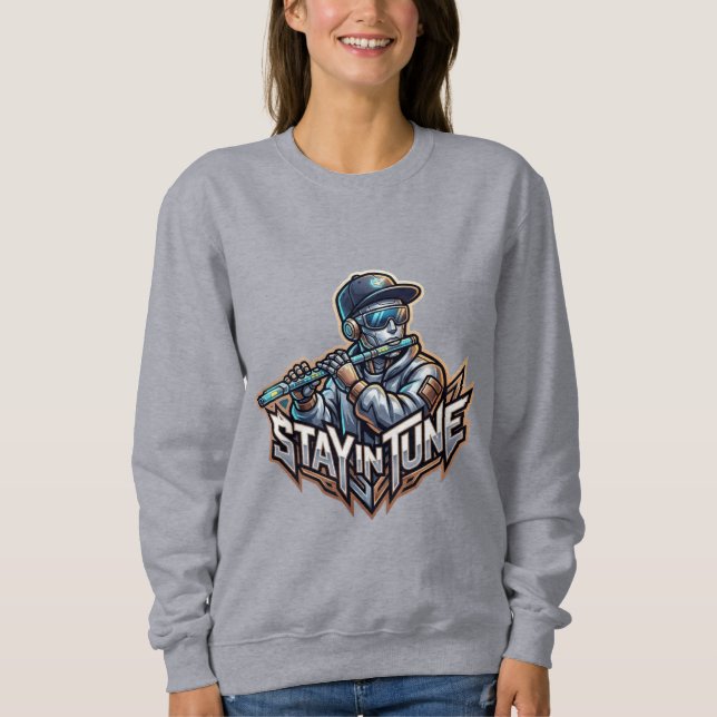 Stay in tune – Inspired vibes Sweatshirt (Front)