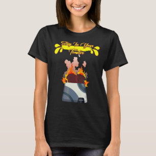 Stay In Your Toaster Humour Graphic T-Shirt