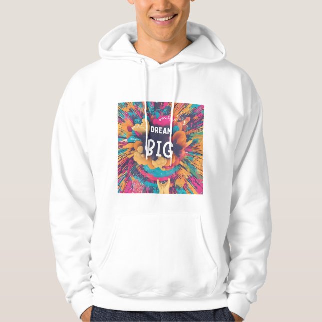 Stay Inspired – Motivational & Uplifting Designs Hoodie (Front)