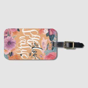 Stay Inspired – Motivational & Uplifting Designs Luggage Tag