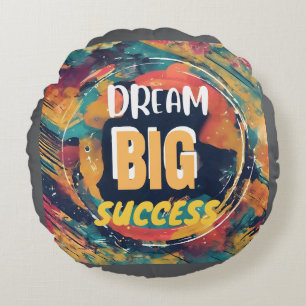 Stay Inspired – Motivational & Uplifting Designs Round Cushion