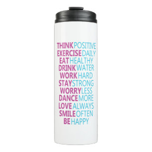 Stay Inspired, Stay Hydrated – Thermal Tumbler