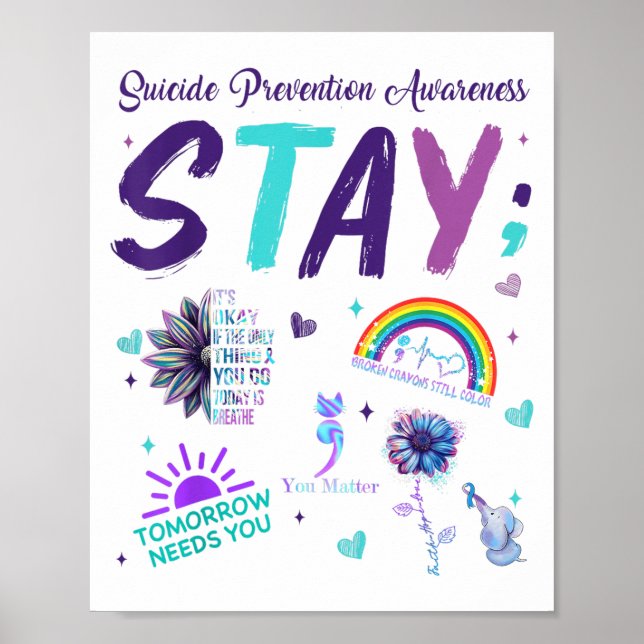 Stay Its Okay If The Only Thing You Do Today Is Br Poster (Front)