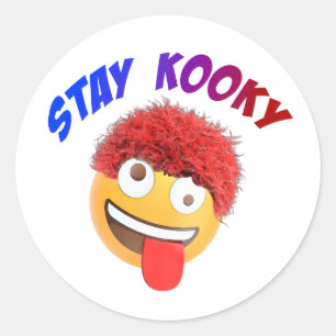 Stay Kooky Classic Round Sticker